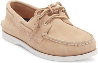 Sperry Top-Sider Authentic Original Boat Shoe in Linen Multi at Nordstrom, Size 5.5