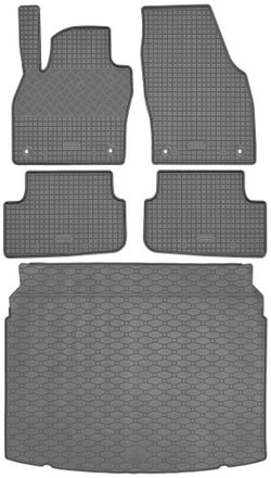 OEM Volkswagen Taigo Suv A Partir De Septiembre De 2021. Juego De Alfombrillas De Goma Para Coche Y Alfombrilla Para Maletero