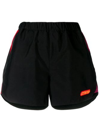 Heron Preston Shorts met logopatch - Zwart