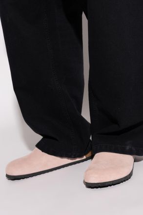 Birkenstock Boston BS Slides, Mens, Pink