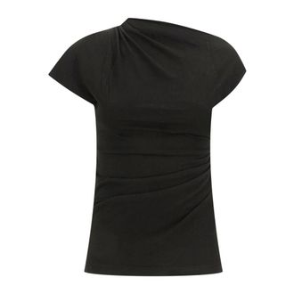 A Gold E T-shirt - - Tops - Donna - Nero - S