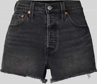 Levi's Mom Fit Jeansshorts im 5-Pocket-Design in Black, Größe 25