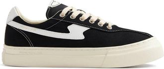 Stepney Workers Club Zwart-Witte Canvas Sneakers - Heren - Sneakers - Zwart - 38 EU - Nylon - Schoenen