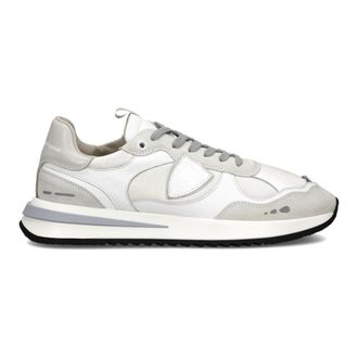 Philippe Model Sneakers, male, Gray, Size: 10 US Olympique Running Sneaker