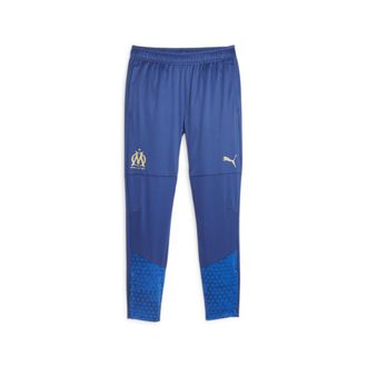 Puma Mens Olympique de Marseille Football Training Pants - Clyde Royal Team Royal-Sun Glitter - XL