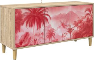 vidaXL Mueble De Tv Aachen 102 X 33 X 50 Cm Sonoma Vidaxl
