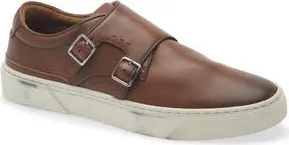 BOSS Gary Monk Strap Sneaker in Medium Brown at Nordstrom Rack, Size 11Us / 10Uk