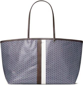 Tory Burch The Racer XL Tote in Blue at Nordstrom