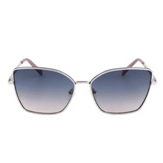 Guess Blue Gradient Butterfly Ladies Sunglasses GF00014 10W 57