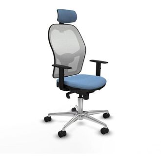 Piqueras y Crespo Piqueras Y Crespo Silla Jorquera Azul Cielo Ergon&oacute;mica