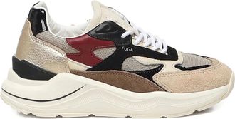 D.A.T.E. panelled-design sneakers - Neutrals