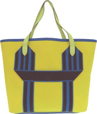 Herm&egrave;s Pre-owned Hermes Toile and Clemence Pursangle Tote Ladies 2CQSJ5UT9B7HJXQB