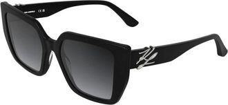 Karl Lagerfeld Kl 6221S Zonnebril - Dames - Zonnebrillen - Zwart - 53 MM - Accessoires