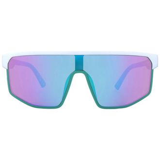 Body Glove BG 25 400 Green Mirror Shield Unisex Sunglasses 10269479.FMR GRNGRN