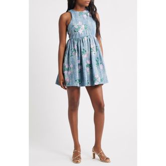Sister Jane Azul Sequin Minidress in Blue at Nordstrom Rack, Size X-Small