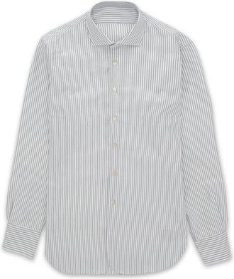 Fortela Jack Striped Oxford Shirt in Blue at Nordstrom, Size Xx-Large Eu