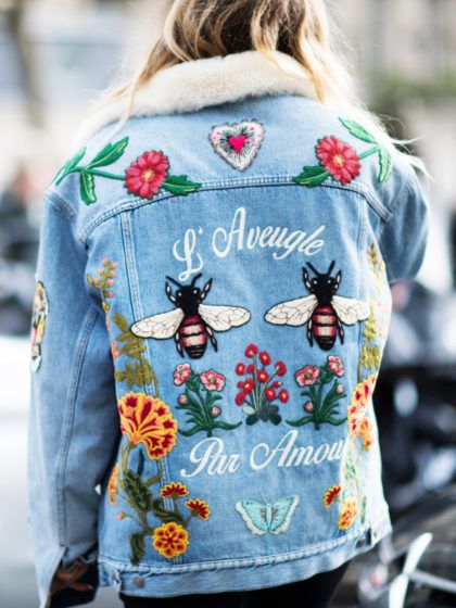 La tendencia más primaveral: el bordado floral