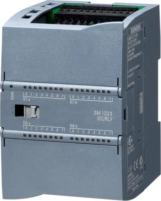 SIEMENS Simatic S7-1200 Sm 1223, Di 16x24 Vdc, Do 16x Rel&eacute;, 6es72231pl320xb0