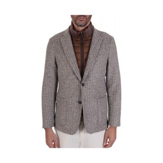 HUGO BOSS Hombre, Chaquetas, Beige, Talla: L