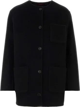 Gucci Black wool blend reversible jacket