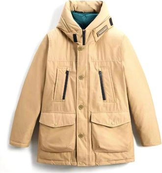 Woolrich Ramar Arctic Parka Evolution - Heren - Winterjassen - Bruin - XL - Jassen