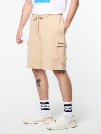 Sergio Tacchini Dario Cargo Short in Humus at Nordstrom, Size 4X-Large