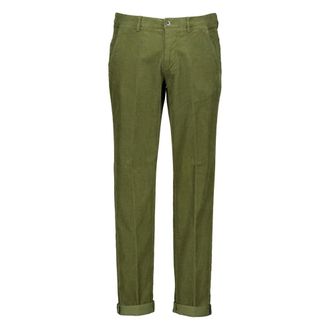 Mason's Heren, Broeken, Groen, Maat: XL Leer