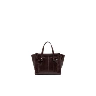 Gianni Chiarini Dames, Tassen, Rood, Maat: ONE Size Leer