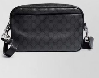 Gucci leather crossbody clutch bag