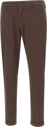 Re-hash Broeken, Heren, Bruin, W31, Katoen, Mucha Chinos