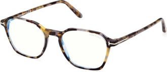 Tom Ford Optisch Montuur - Heren - Brillen - Bruin - 50 MM - Accessoires