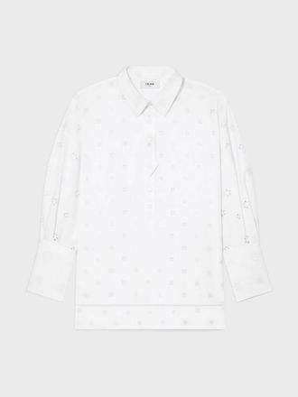 Celine Camicia in pizzo Sangallo