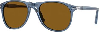 Persol Heren, Accessoires, Blauw, Maat: 55 MM