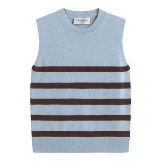 Ermanno Scervino Prenda de punto de cuello redondo - Knitwear - Mujer - Azul - L