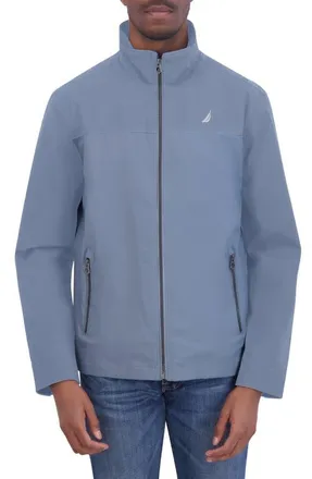 Nautica Lightweight Stretch Water Resistant Golf Jacket in China Blue at Nordstrom, Size Xx-Large