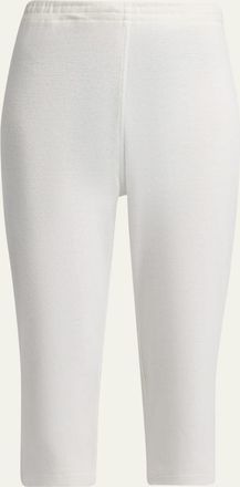 The Row Coleta Cashmere Knit Capri Pants