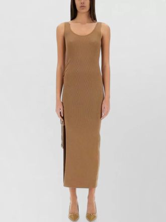 Michael Kors wool blend camisole dress scoop neck
