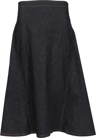 Jacquemus Godet Denim Rok - Dames - Spijkerrokken - Blauw - W30 - Denim - Rokken