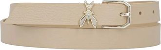 Patrizia Pepe embellished leather belt - Neutrals