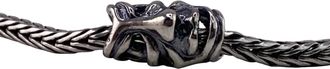 Trollbeads Womens Fabled Faces Bead In Silver