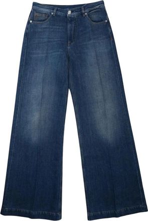 Nine In The Morning Nadia Palazzo Jeans - Dames - Loose Fit Jeans - Blauw - W27 - Katoen - Jeans