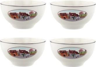 Villeroy & Boch Design Naif Rice Bowl Set of 4 in None at Nordstrom
