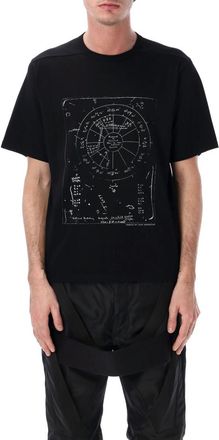 Rick Owens Black Crew Neck T-Shirt