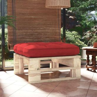 vidaXL Ottomana da Giardino Pallet in Legno di Pino Impregnato Vidaxl