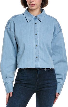 7 For All Mankind Cropped Shirt