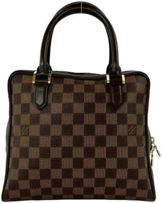 Louis Vuitton Pre-owned Handbags, female, Brown, Size: ONE SIZE Pre-owned Brera Damier Handbag