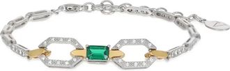 V by Laura Vann 18K gold plated silver Thalia bracelet - STERLING SILVER