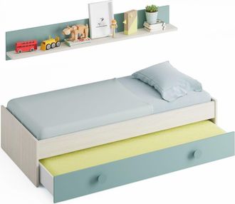 For&eacute;s Cama Snuba Doble Con Estante