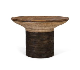 Giner&Colomer Mesa de comedor de teca de 120 cm