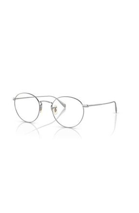 Oliver Peoples 50mm Phantos optical glasses in Silver at Nordstrom